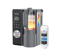 Waterdrop WD-M1 Filtro Acqua Osmosi Inversa Banco, Acqua Sistema di Osmosi Inversa da Banco, 7 Temperatura Opzioni, 6 Stadi Purificazione, 3:1 Puro a Scarico, Nessuna Installazione