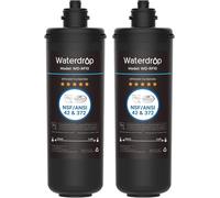 Waterdrop WD-RF10 Water Filter, 8000 Gallons High Capacity, Black,2 Packs