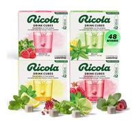 waterdrop® x Ricola 48 Cubetti per Acqua Pacchetto di Prova 4 Gusti