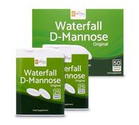 Waterfall D-Mannosio - 1000mg - 50 Compresse - D-Mannosio di betulla pura - SC Nutra (Sweet Cures)