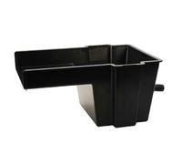 Waterfall Spillway - Lama a cascata in acciaio inossidabile 304 per un flusso fluido, costruzione durevole, facile da installare per piscine da giardino all'aperto e giochi d'acqua