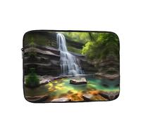 Waterfall Views - Organizer per computer portatile con stampa, 38 cm, perfetto per il lavoro casual o la scuola