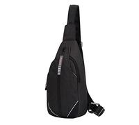 Waterfly Antifurto Zaino Monospalla Borse a Spalla Uomo Donna Sportivo Zaino a Tracolla Monospalla Borsello Petto Sling Bag per Scuola Lavoro Trekking Viaggio Uomo Tracolla