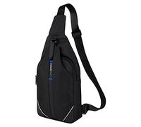 Waterfly Antifurto Zaino Monospalla Borse a Spalla Uomo Donna Sportivo Zaino a Tracolla Monospalla Borsello Petto Sling Bag per Scuola Lavoro Trekking Viaggio Uomo Tracolla