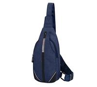 Waterfly Antifurto Zaino Monospalla Borse a Spalla Uomo Donna Sportivo Zaino a Tracolla Monospalla Borsello Petto Sling Bag per Scuola Lavoro Trekking Viaggio Uomo Tracolla