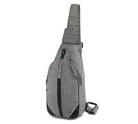 Waterfly Antifurto Zaino Monospalla Borse a Spalla Uomo Donna Sportivo Zaino a Tracolla Monospalla Borsello Petto Sling Bag per Scuola Lavoro Trekking Viaggio Uomo Tracolla