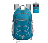 WATERFLY Piccolo zaino leggero ripiegabile, mini zaino pieghevole da viaggio