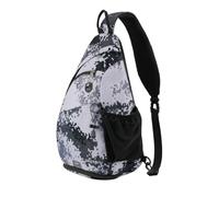 Waterfly Zaino Monospalla Portatile Sportivo Sling Bag Zaino Spalla per Uomo Donna (Grigio - camuffamento)
