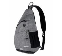 Waterfly Zaino Monospalla Sportivo Sling Bag Zaino Spalla per Uomo, Donna (Grigio)