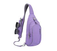 Waterfly Zaino Monospalla Uomo Donna: Borsa a Tracolla Sling Ultraleggera, Tracolla Regolabile, Design Compatto e Stiloso Per Escursionismo, Viaggi e Uso Quotidiano