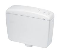 Waterful SPK1000 Cassetta Scarico WC a Zaino, 2 Tasti Completa, Bianco