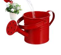 Watering Can - Garden Watering Can - Galvanized Iron Plants Waterer With Handle | Rustic Metal Flower Container For Indoor Outdoor Garden Use, Patio Lawn Balcony Decor, Scene Ornament For Backyard