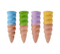 Watering Spikes, Plant Irrigation, 5.71x5.71x8.07 Inches Garden Drippers, 4-Pack Slow Release Devices, Automatic Watering Tools for Indoor Potted Plants Outdoor Jardin Flowers Vegetable Vacation Care