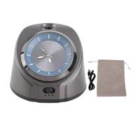 Waterless Car Diffuser for Essential Oil, Portable Cordless Aromatherapy Diffuser with Clock, Cold Air Nebulizing Technology, Aluminum Alloy Body, USB Rechargeable for Cars and