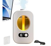 Waterless Diffuser - PP, As Shown Oil Diffuser 6-Level Adjustable | Rechargeable Quiet Smart Fragrance Dispenser, Home Oil Diffusers For Bedroom, Bathroom, Office, Hotel, Desk, Travel