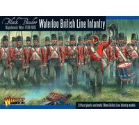 Waterloo British Line Infantry - Black Powder - Warlord Games -