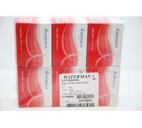 Waterman 30 Da 8 = 240 Cartucce Inchiostro Maxima Rosso Audace Lungo- Nuovo