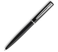 Waterman Graduate Allure - Penna a Sfera, Punta Media, Inchiostro Blu, Confezione Regalo, Penna Roller, Nero