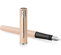 Waterman Allure Penna Stilografica Opaco Lacca Cromo Orlo Pastello Arancione Box