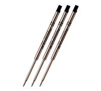 Waterman Ballpoint Pen Refill Fine Point Black Ink Pack of 3