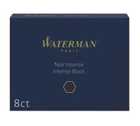 Waterman Cartucce Di Inchiostro Per Penna Stilografica Lunghe Nero Intenso,