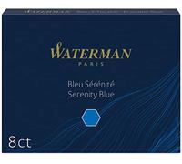 Waterman Cf. 8 Cartucce Standar Serenity Blue