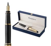 Penna stilografica Waterman Expert | The Opera Collection | Nera e oro | Confezione regalo