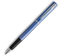 Waterman Graduate Allure - Penna Stilografica, Punta Fina, Inchiostro Blu, Confezione Regalo, Blu