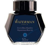 Waterman Fountain Pen Ink Mysterious Blue 50ml Bottle