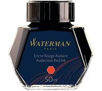 Waterman inchiostro per penna stilografica | rosso audace | bottiglia da 50 ml