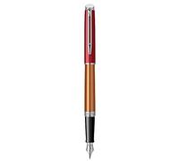 Waterman penna stilografica | Hémisphère French Riviera Collection | Promenade Vermillon | Punta fine | Confezione regalo