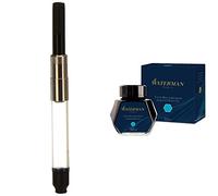 Waterman Pompa che Consente di Utilizzare Inchiostro in Boccetta., blu & inchiostro per penna stilografica | blu ispirazione | bottiglia da 50 ml