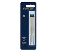 Waterman Ballpoint Pen Refills Medium Point Black Ink 3 Count medium nib 3