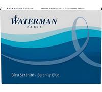 Waterman S0110910 Cartucce d'inchiostro blu-nero standard a grande capacità 8 cartucce(P)