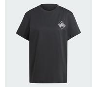 Watermark Graphic T-Shirt Black 2XS