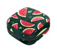 Watermelon-1855 - Kit per primo ciclo mestruale per ragazze, salvaslip per tampone, porta assorbenti con cerniera, organizer per tovaglioli