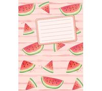 Watermelon A4 College Ruled Notebook: for School, Journaling, Writing & Note-Taking - Fun Fruit Design, 50 Pages.