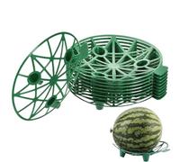 Watermelon Cradles, Plant Support Set, Stackable Holder, Ventilated Base, Reusable Design, Promotes Airflow, Prevents Rot, Ideal for Pumpkins, Cantaloupe Strawberries, 19.5x3.5cm