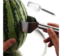 Watermelon Cutter Slicer Tool - Triangle Ergonomic Kitchen Gadgets - Cantaloupe Fruit Cutting Slicer,for Cantaloupe Papaya Cake Dessert BBQ Outdoor Camping Picnic Party Home