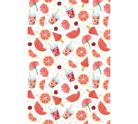 Watermelon & Fresh Fruit: Pattern Aesthetic Notebook for School, University, and Daily Notes