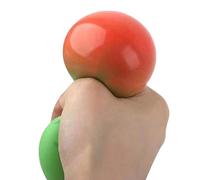 Watermelon Stress Ball - Color Changing Squeezing Toy for Kids Adults | Fruit Antistress Fidget, Sensory Relief Squishy, Travel Toy for Working Studying Home Classroom Reward