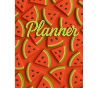 Watermelon Vibes Planner: Cute Weekly Notes & Organizer: A 144-Page Fun and Aesthetic Personal Notebook for Weekly Planning and Notes