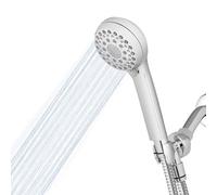 Waterpik High Pressure Hand Held Shower Head With Hose, PowerPulse Massage 6-Mode, Chrome XAL-643ME