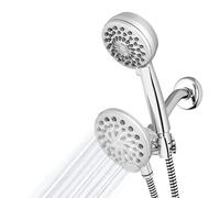 Waterpik PowerPulse - Soffione doccia cromato a 8 impostazioni, 1,8 gpm