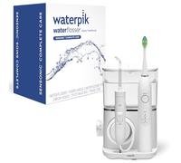 Waterpik Sensonic Complete Care Water Flosser, Rechargeable Electric Toothbrush and Water Flosser Combo Set, CC-04, White,