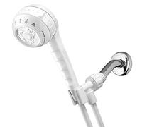 Waterpik SM-451E 1,8 gpm PowerSpray+ Soffione doccia massaggiante originale, bianco