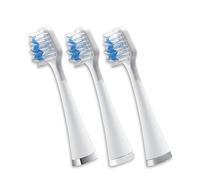 Waterpik Triple Sonic Testine di ricambio per spazzolino da denti, 3 pezzi, colore bianco