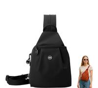 Waterproof 2-Way Commuter Bag, Outdoor Fashion Commuter Bag, Convertible Backpack with Adjustable Straps Connected (black)