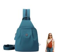 Waterproof 2-Way Commuter Bag, Outdoor Fashion Commuter Bag, Convertible Backpack with Adjustable Straps Connected (agate blue)