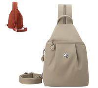 Waterproof 2-Way Commuter Bag, Oxford Large Capacity Two Shoulder, Comfortables Carrying,for Outdoors (White)